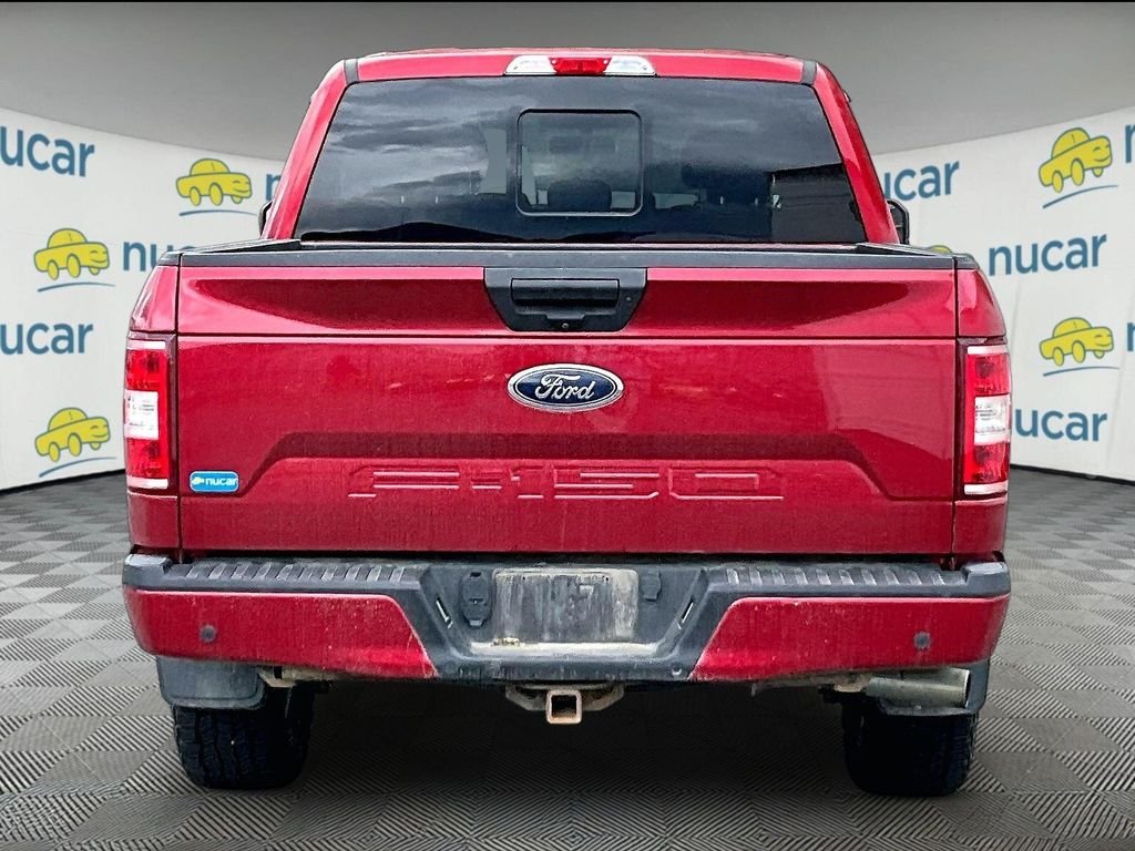 Used 2020 Rapid Red Metallic Tinted Clearcoat Ford XLT image 5