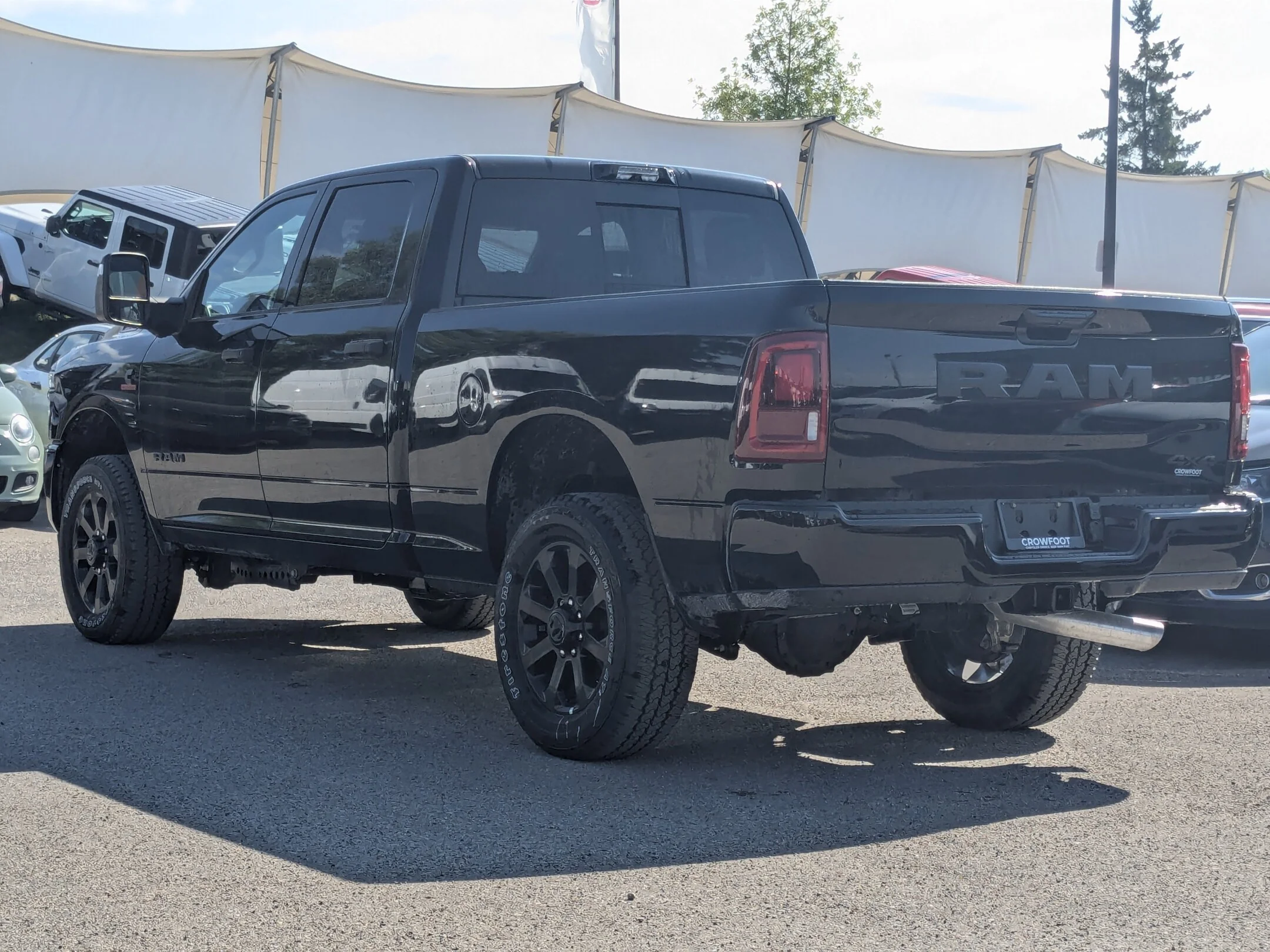 New 2026 Black RAM Rebel - - Level 1 Grp - 5th Wheel/Gooseneck Prep - Ventilated Leather Seats - Alpine Audio & More! image 6