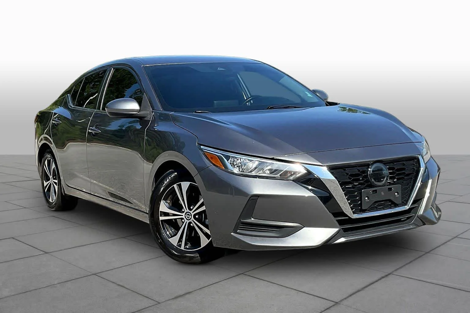 Used 2023 Gun Metallic Nissan SV image 3