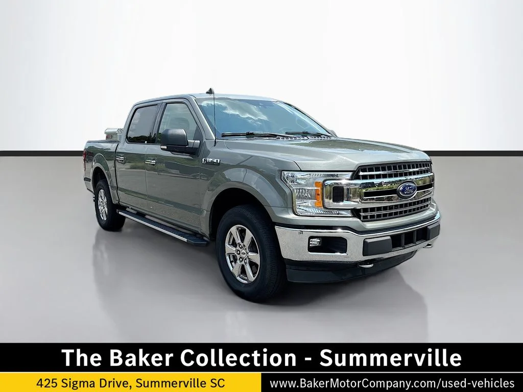 Used 2019 Silver Spruce Metallic Ford XLT image 1