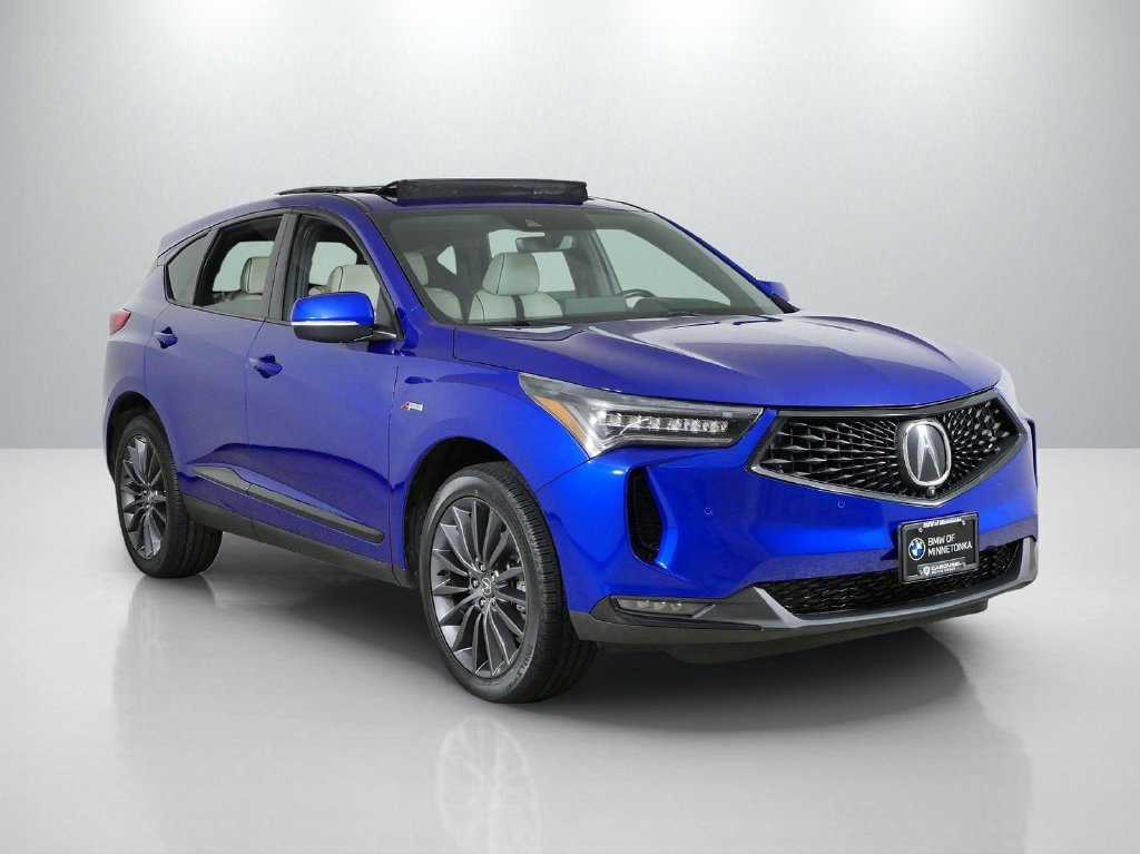 Used 2022 Blue Acura A-Spec Advance Package image 8
