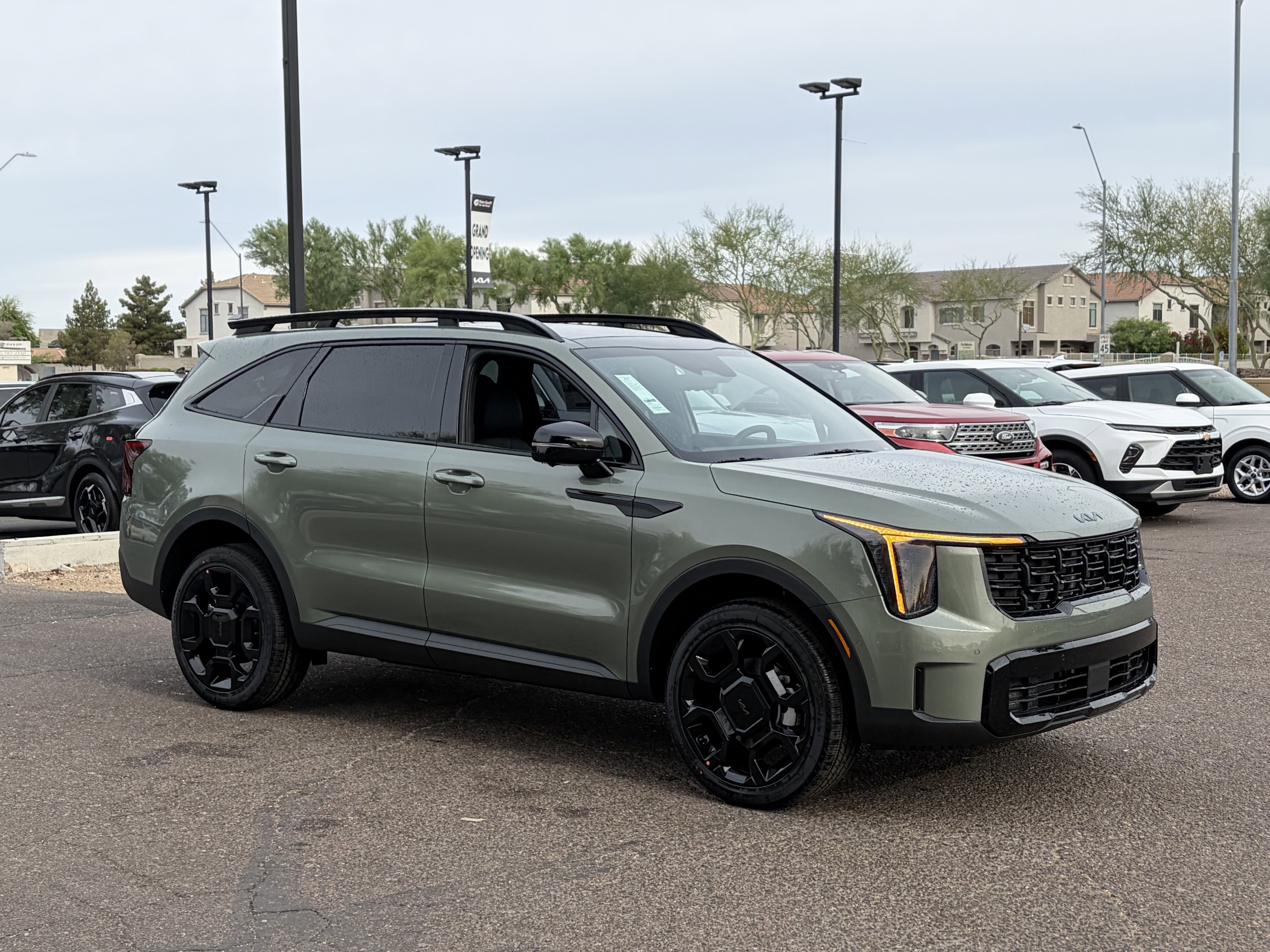 New 2026 Jungle Green Kia X-Line SX Prestige AWD image 32