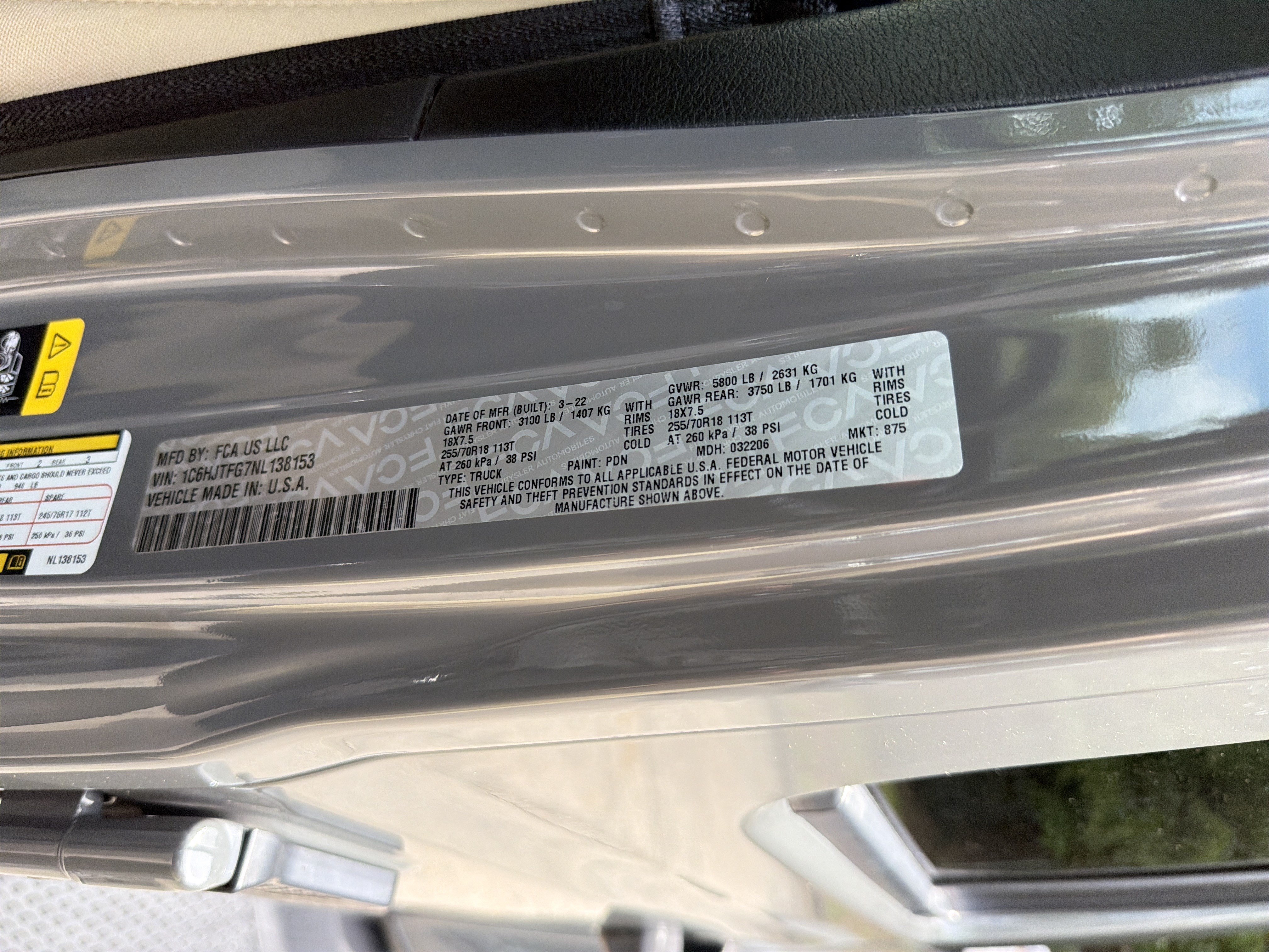 Used 2022 Sting-Gray Clearcoat Jeep Overland image 29