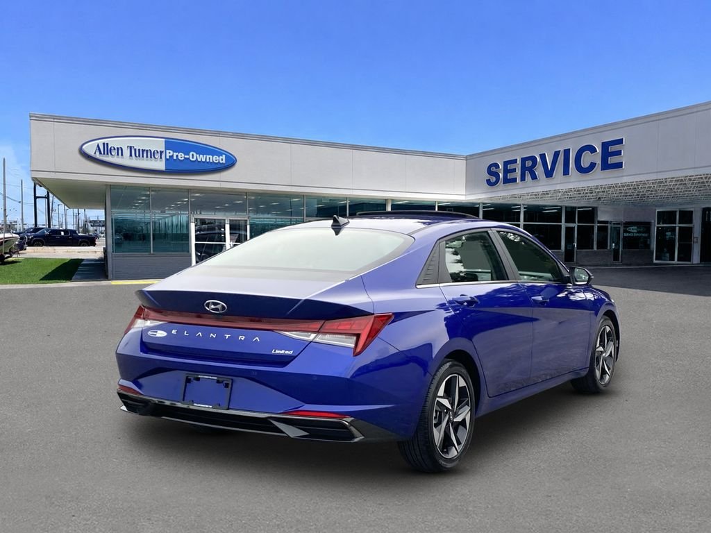 Used 2023 Intense Blue Hyundai Limited image 8