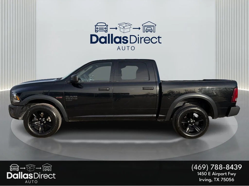 Used 2021 Diamond Black Crystal Pearlcoat Ram Warlock image 9