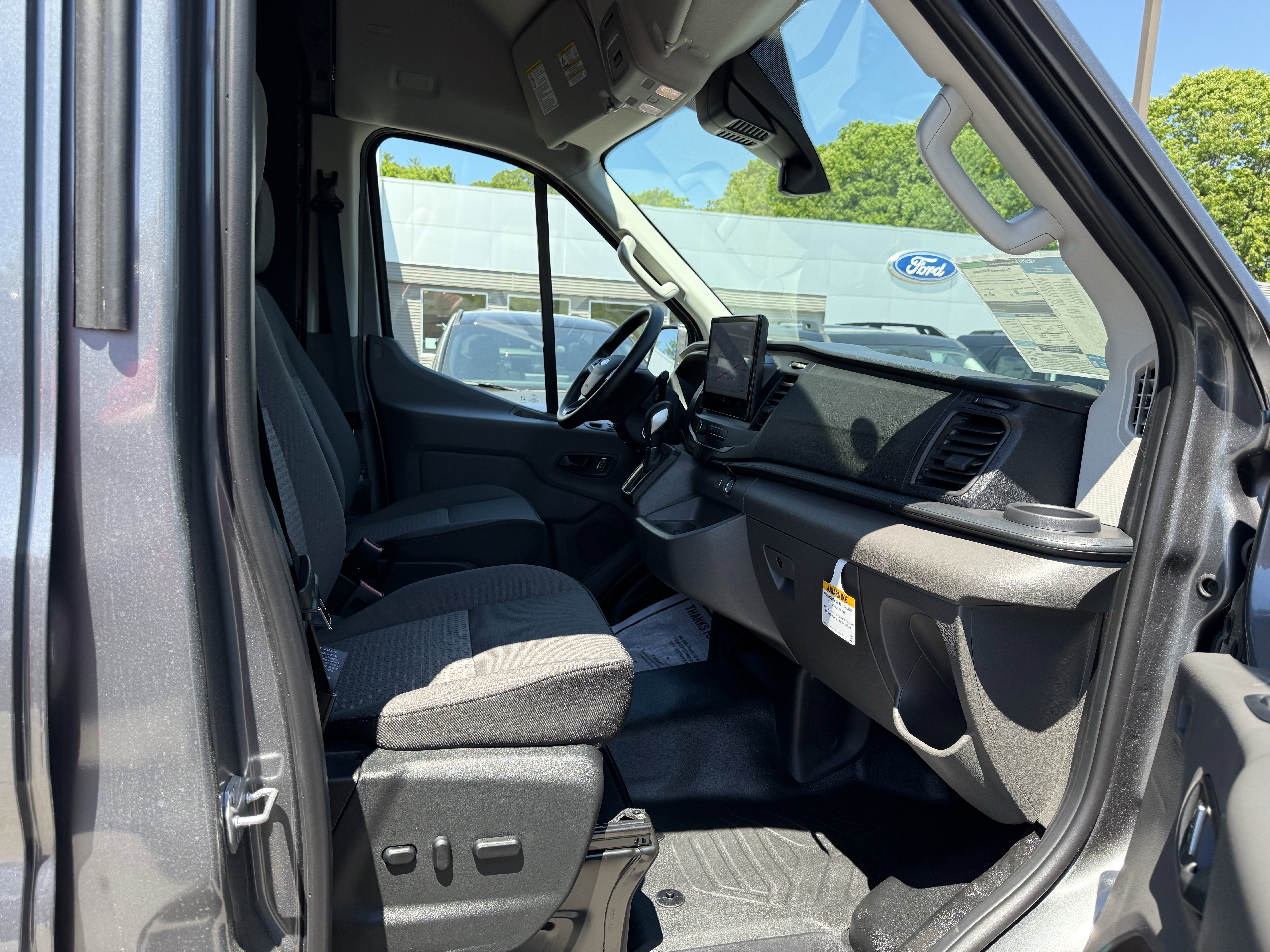 New 2026 Carbonized Gray Metallic Ford Cargo Van image 3