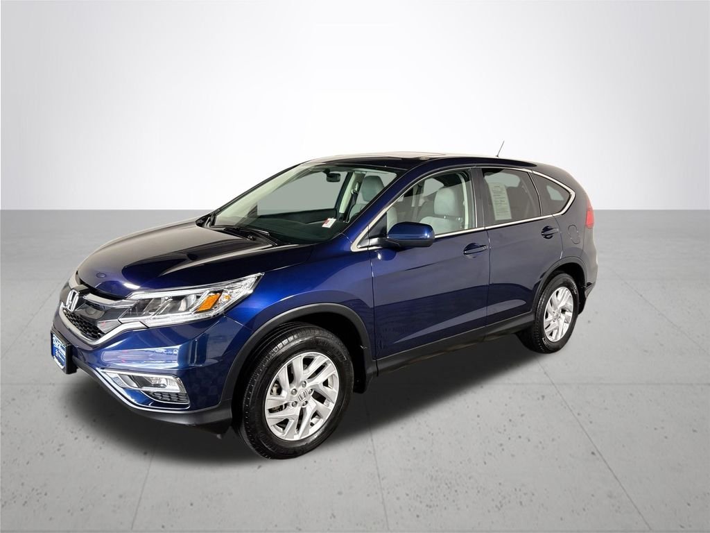 Used 2016 Obsidian Blue Pearl Honda EX image 2