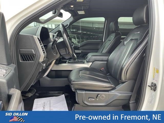 Used 2021 Star White Metallic Tri-Coat Ford Platinum image 9