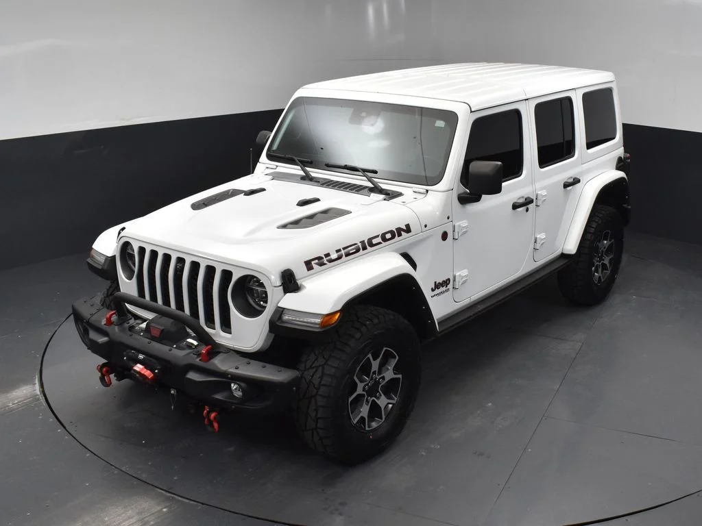 Used 2021 White Jeep Unlimited Rubicon image 37