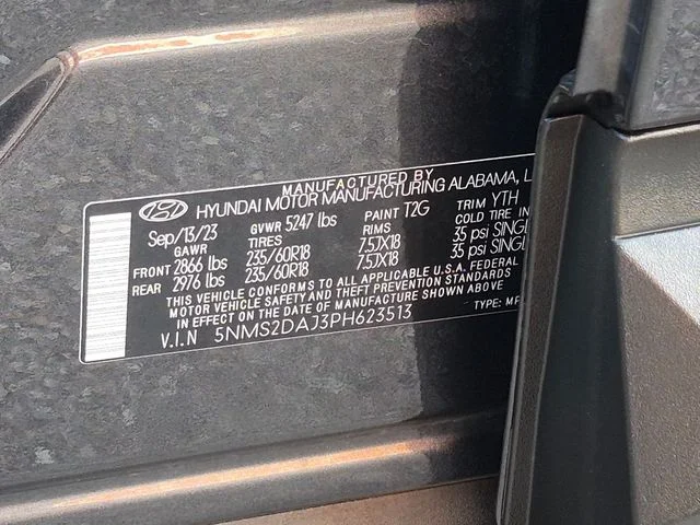 Certified Used 2023 Gray Hyundai SEL image 30