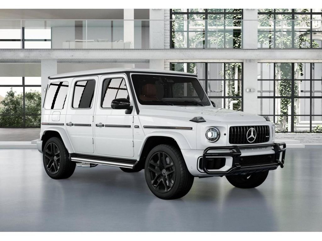 New 2027 MANUFAKTUR Moonlight White Metallic Mercedes-Benz AMG® G 63 SUV image 11