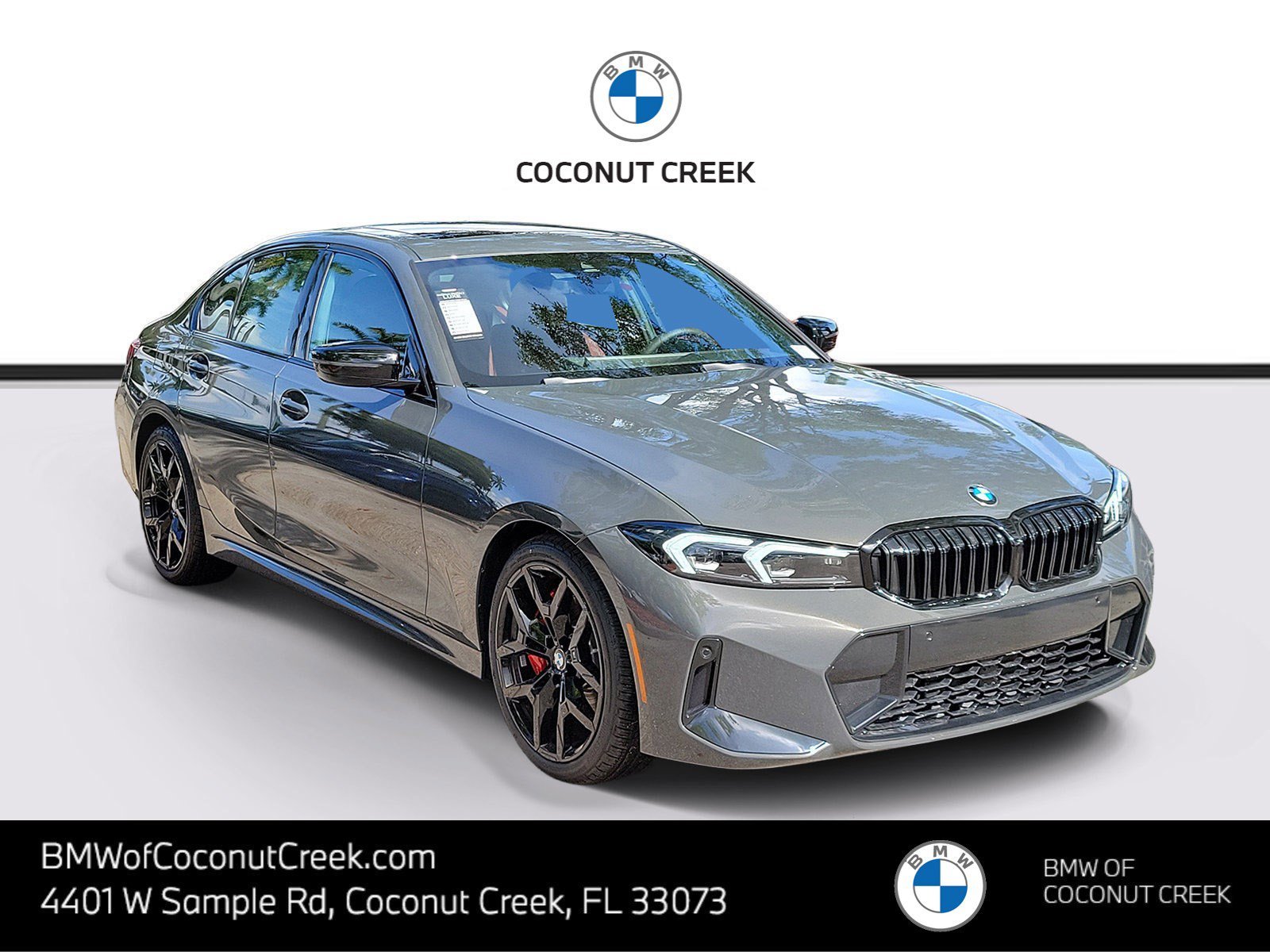 New 2026 Dravit Grey Metallic BMW 330i NA image 1