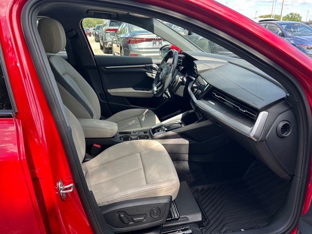 Used 2023 Red Audi 40 Premium Plus image 44