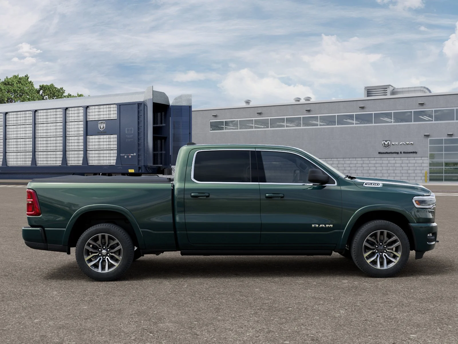 New 2027 Serrano-Green Metallic Exterior Paint RAM Limited image 13
