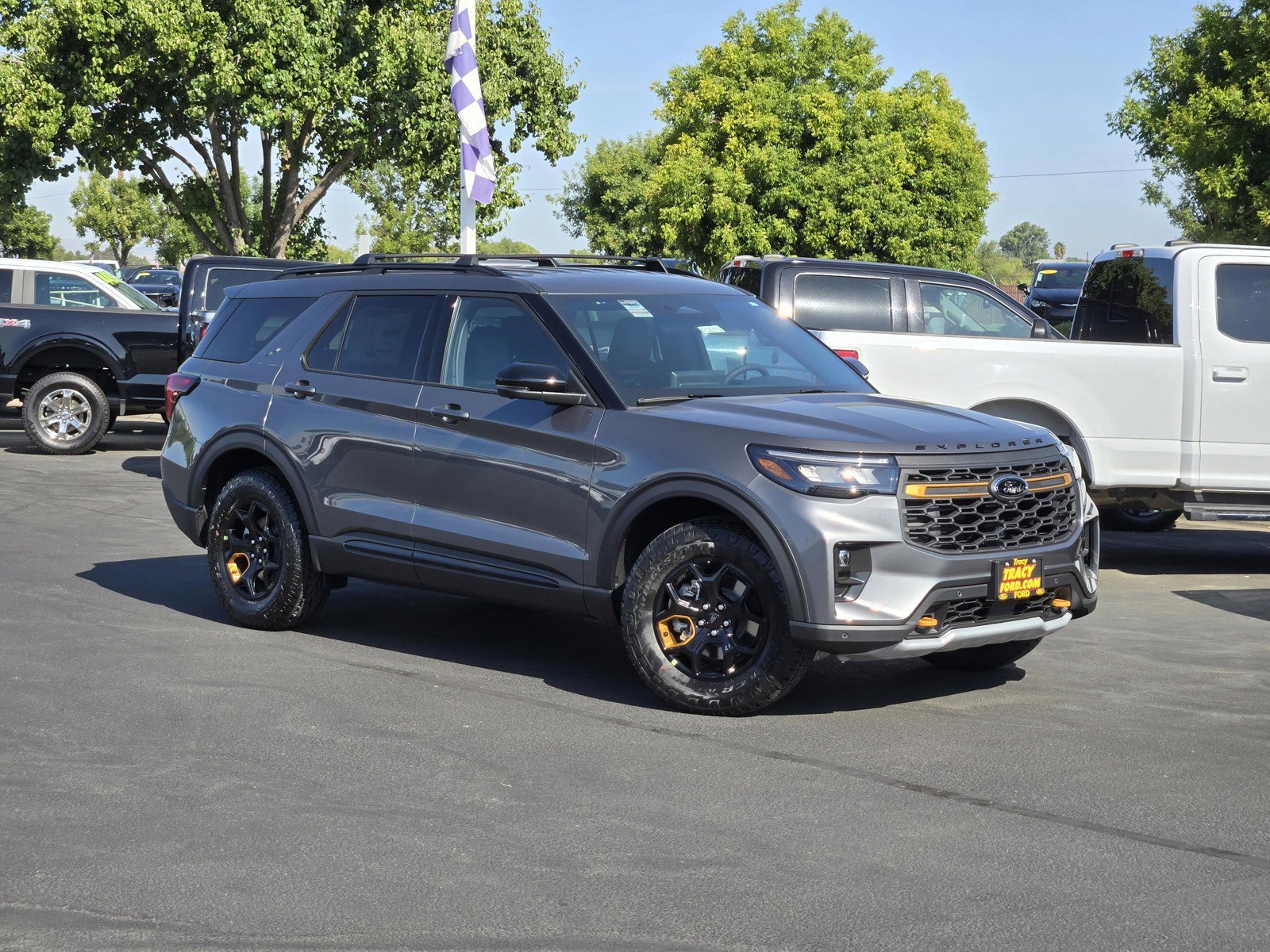New 2026 Carbonized Gray Metallic Ford Tremor® image 1
