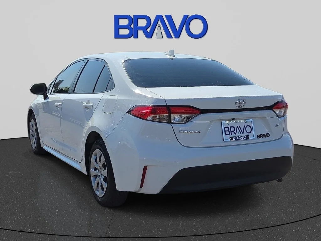 Used 2023 White Toyota LE image 3