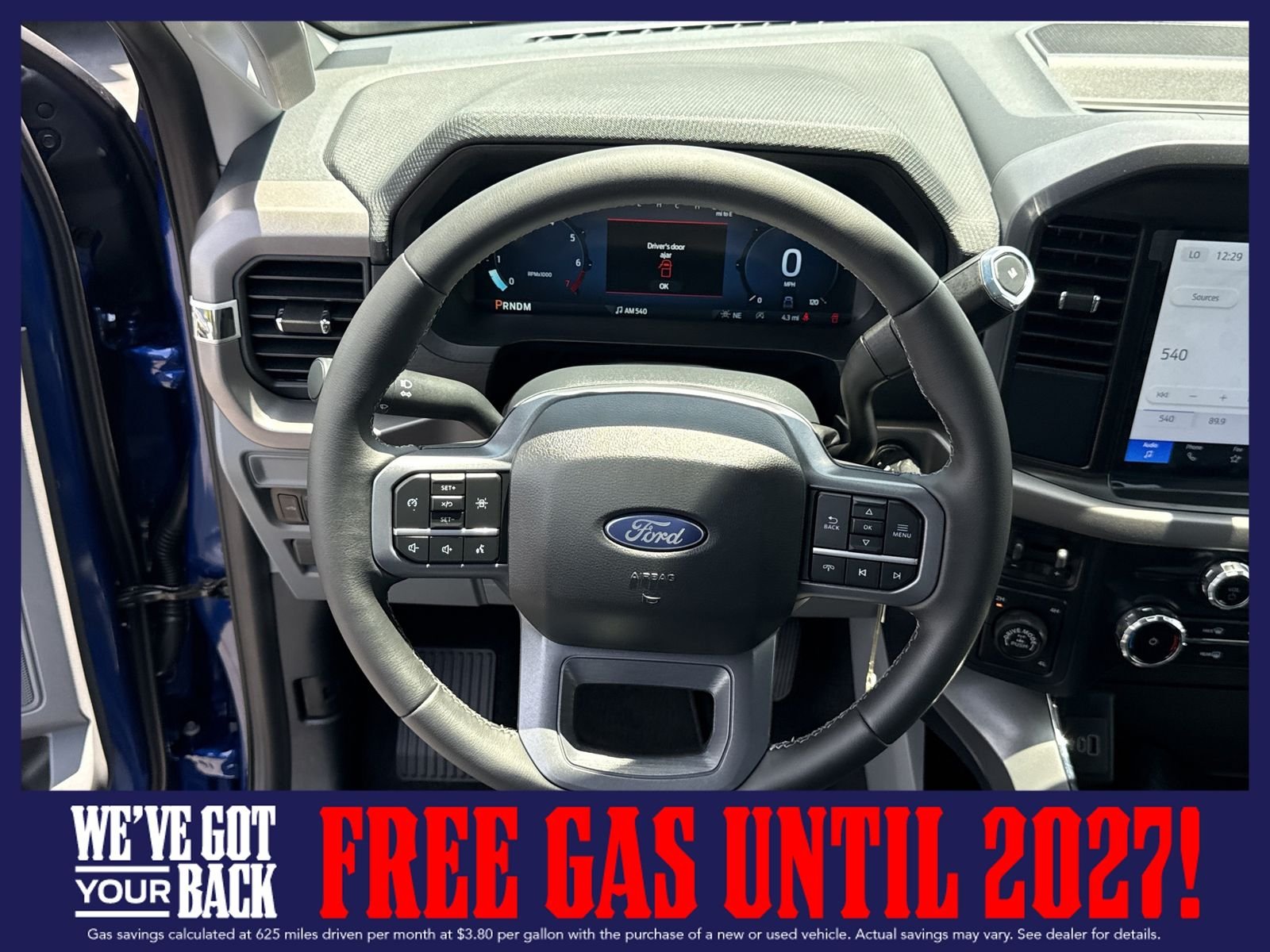 New 2026 Argon Blue Metallic Ford XLT image 12