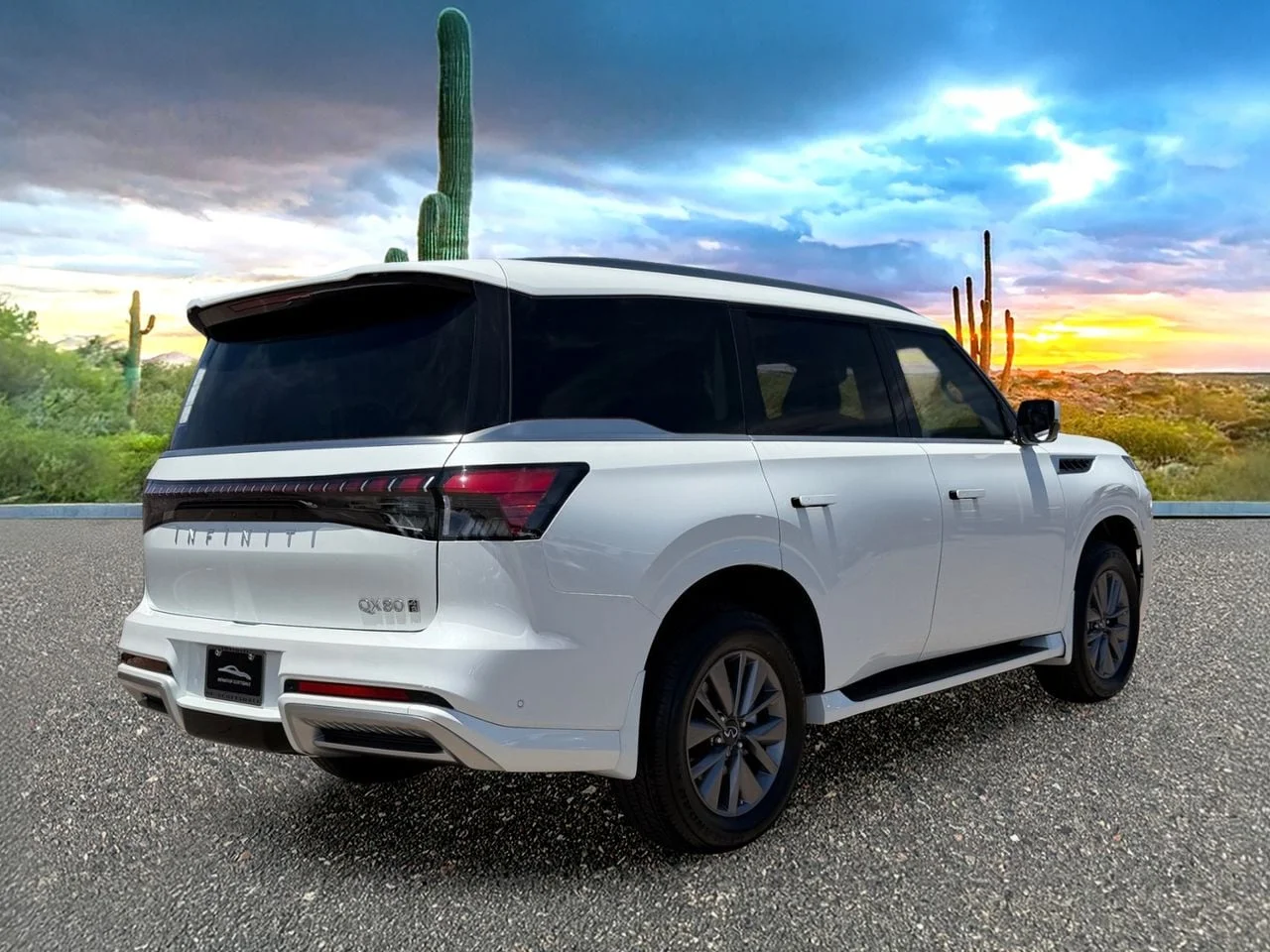 New 2027 RADIANT WHITE INFINITI Pure 4WD image 3