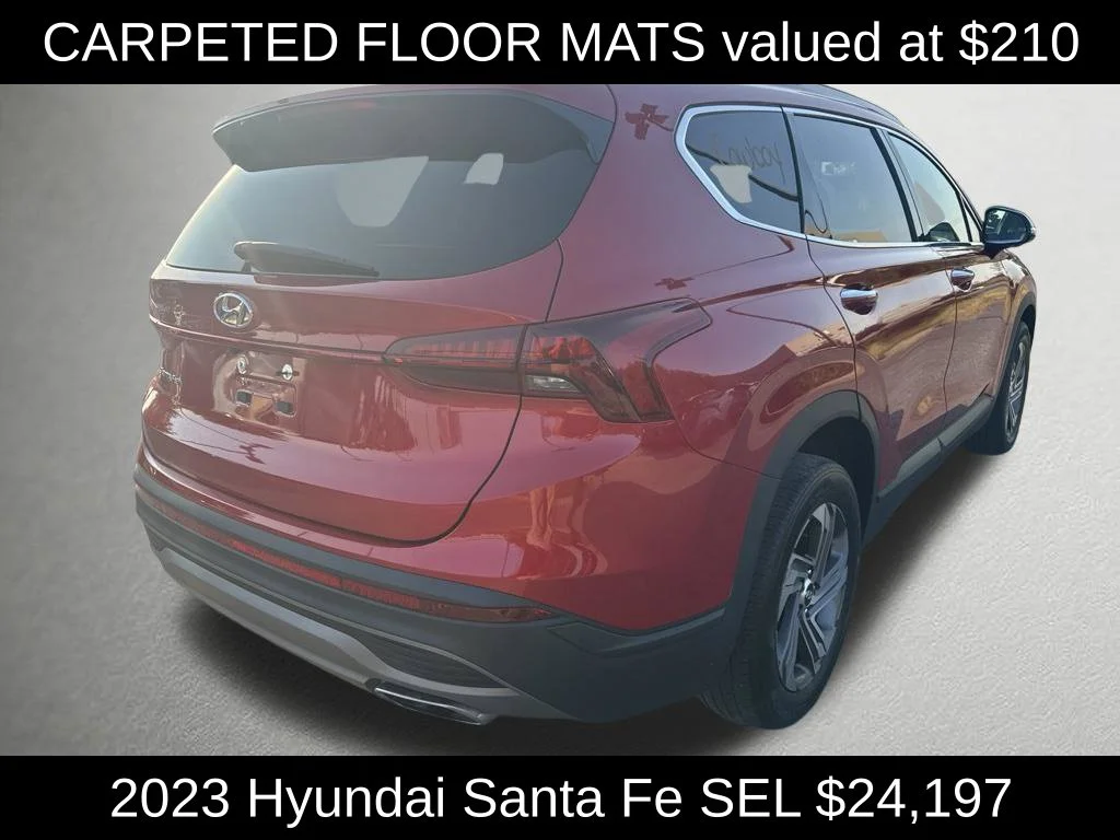 Used 2023 Red Hyundai SEL image 3