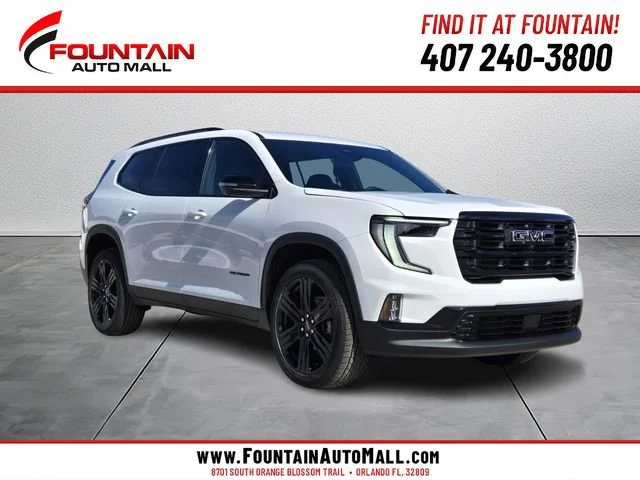 2026 GMC Acadia Elevation