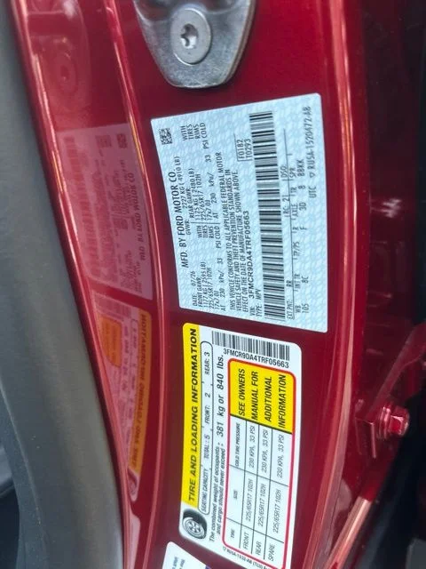 New 2026 Ruby Red Metallic Tinted Clearcoat Ford Badlands® image 36
