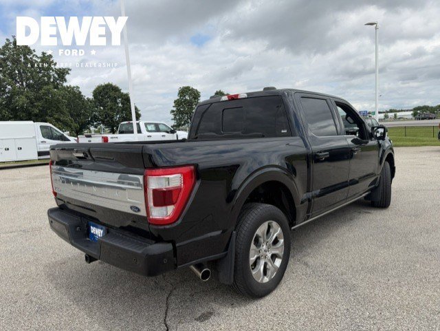 Used 2022 Black Metallic Ford Platinum image 7