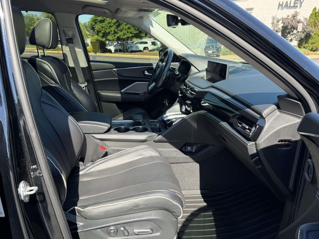 Used 2022 Black Acura Advance image 12