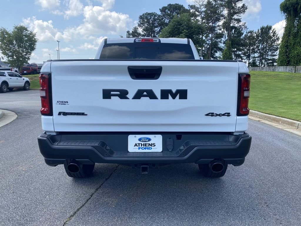Certified Used 2025 Bright White Clearcoat Ram Rebel image 4