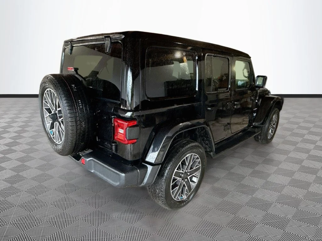 Used 2023 Black Jeep Sahara 4xe image 6