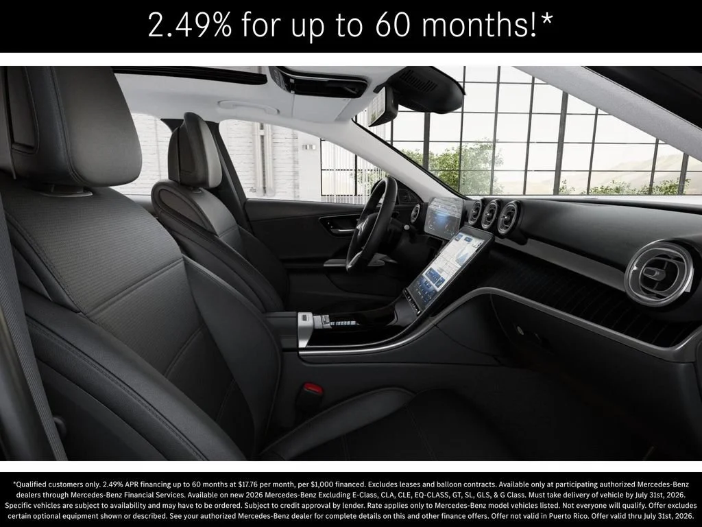 New 2026 Black Mercedes-Benz C 300 image 46