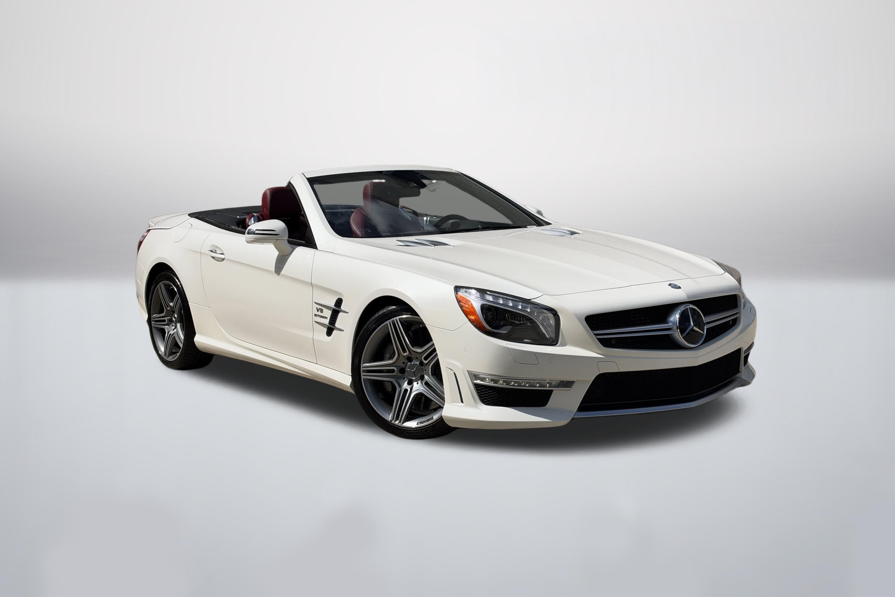 Used 2013 White Mercedes-Benz SL 63 AMG® image 1