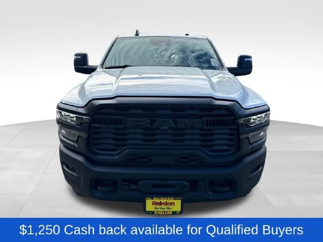 New 2026 Bright White Clear-Coat Exterior Paint RAM Tradesman image 2