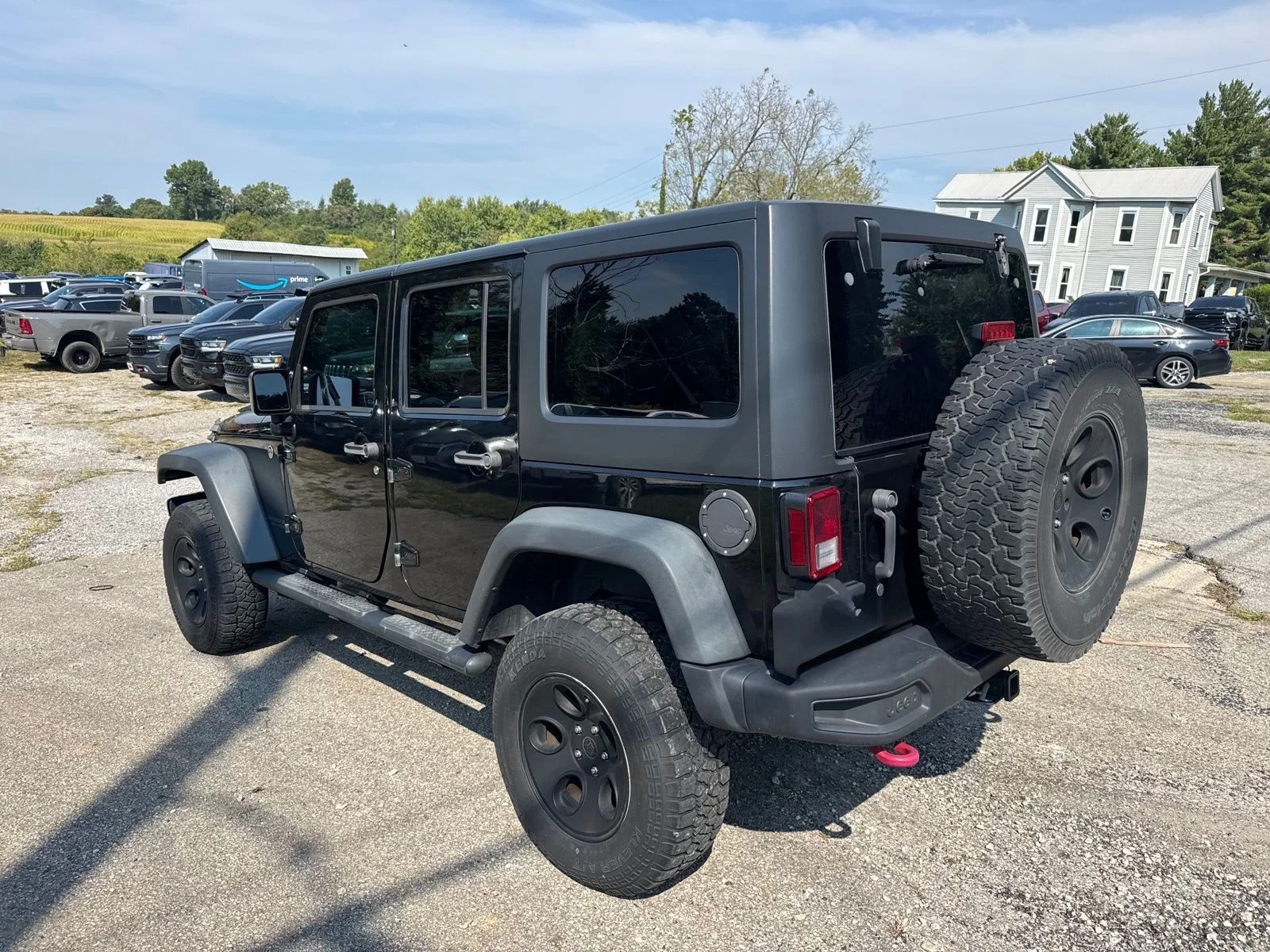 Used 2014 Black Jeep Unlimited Rubicon image 4
