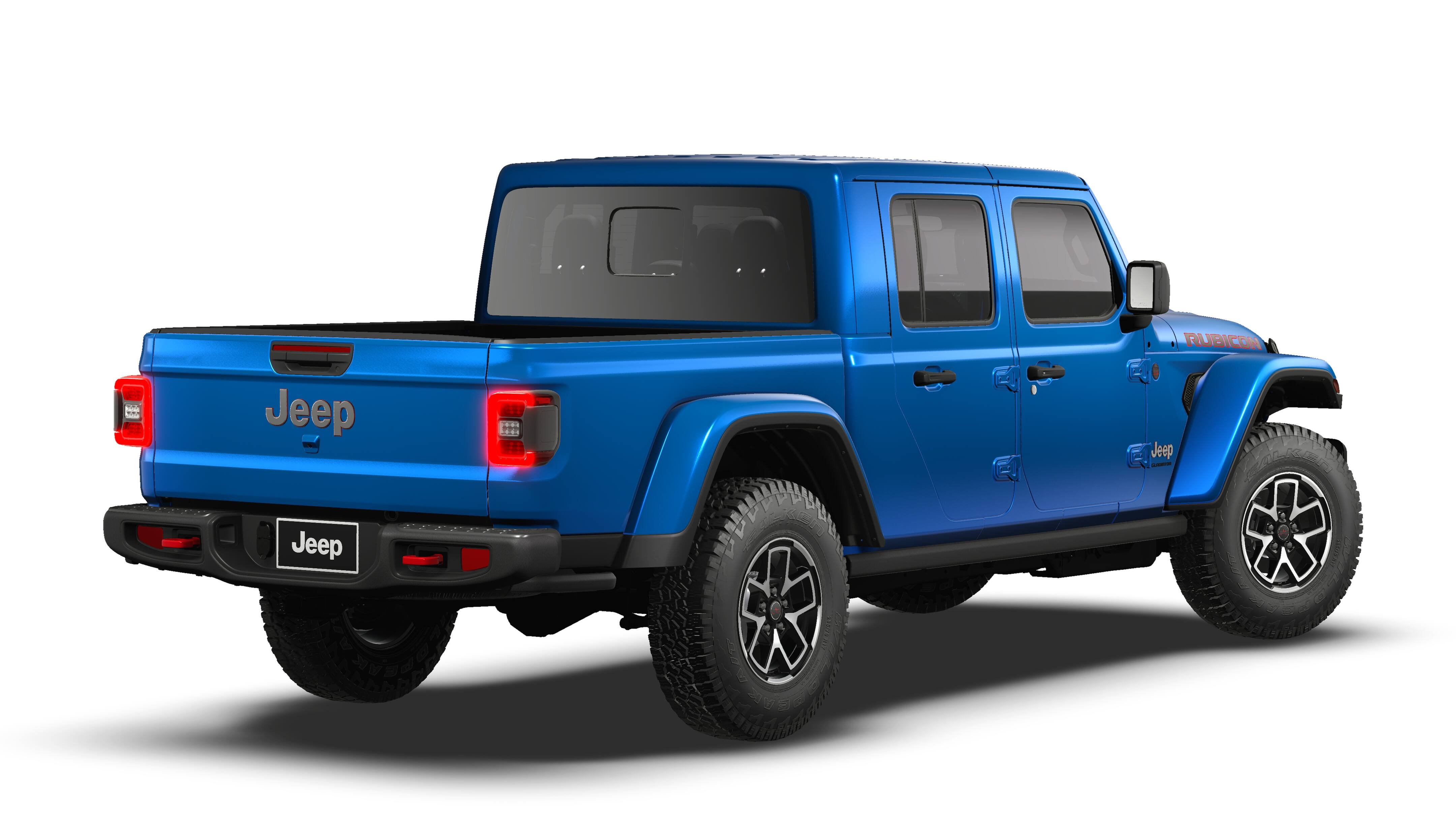 New 2026 Hydro Blue Pearl-Coat Exterior Paint Jeep Rubicon image 14
