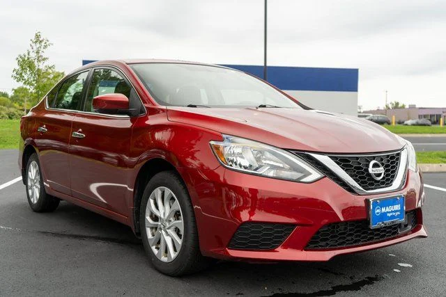 Used 2019 Red Nissan SV image 4