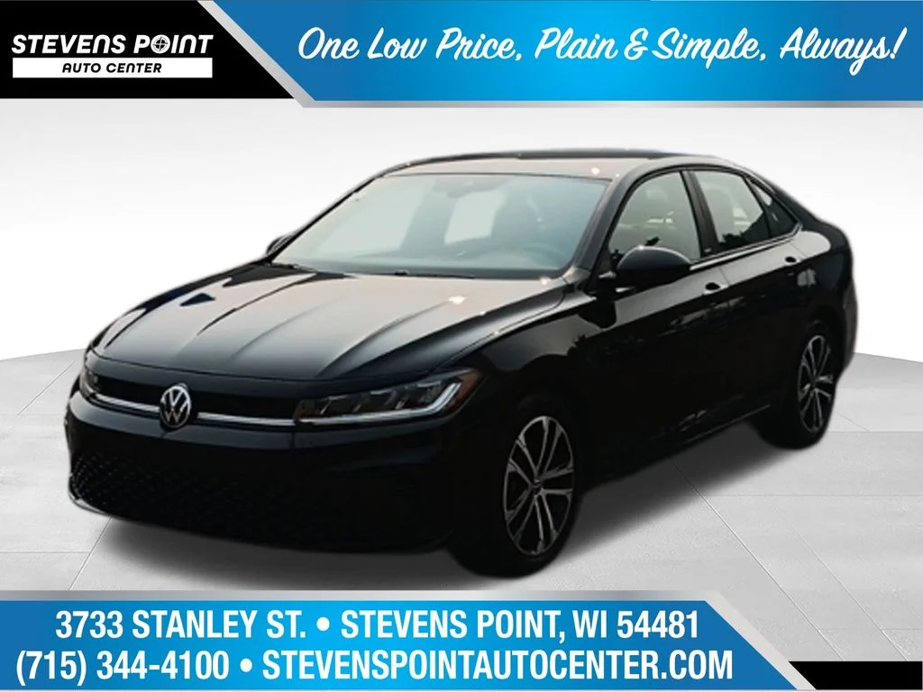 Used 2026 Deep Black Pearl Volkswagen 1.5T Sport image 1