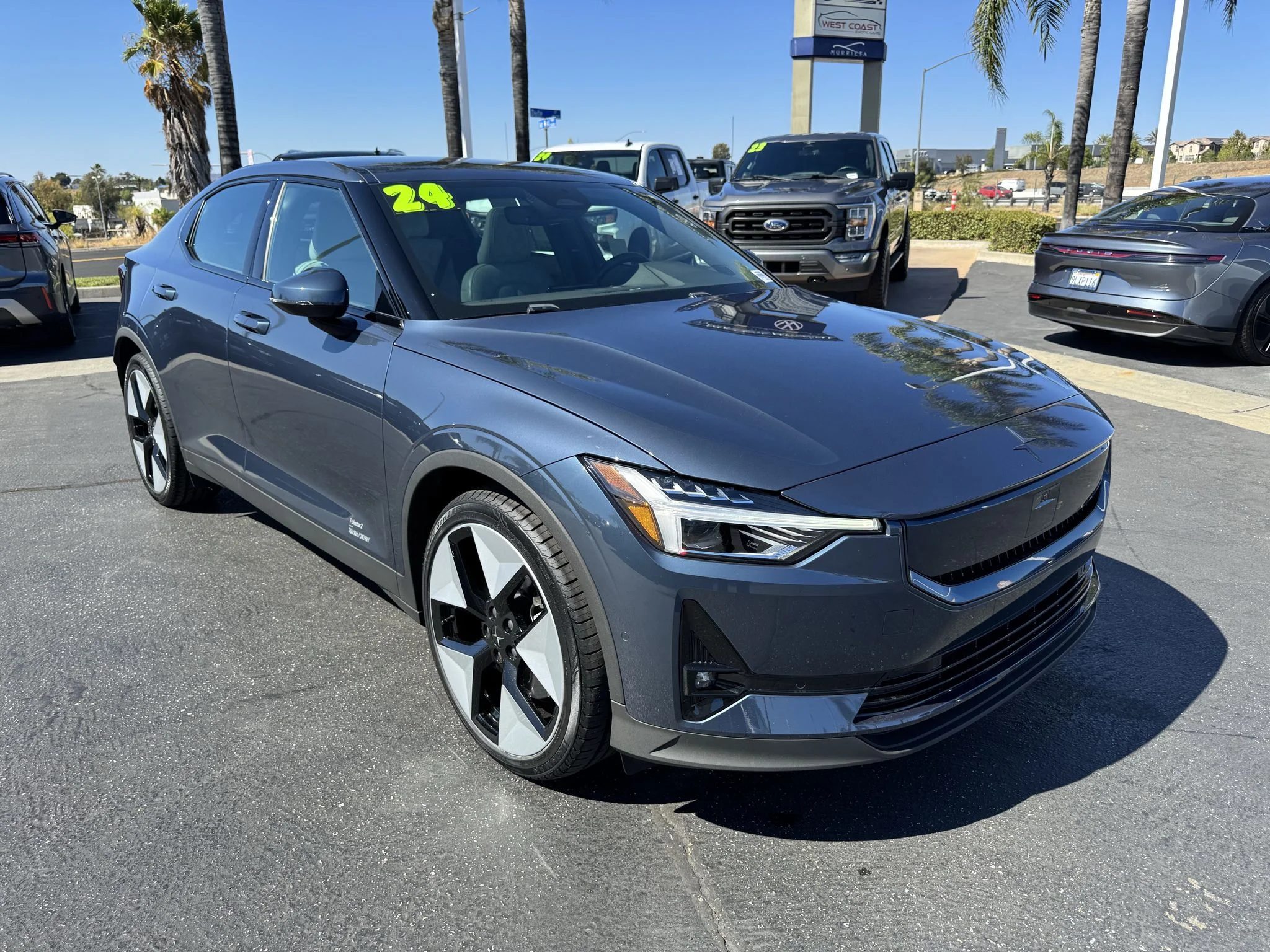 Used 2024 Midnight Metallic Polestar Long Range Dual Motor image 1