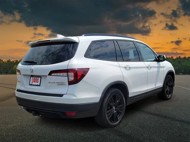Used 2022 Platinum White Pearl Honda Black Edition image 4