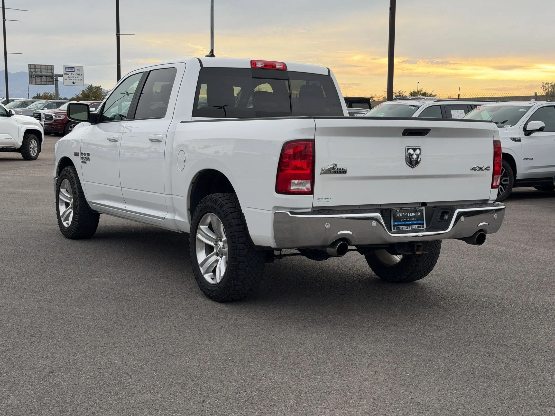 Used 2019 Bright White Clearcoat Ram Big Horn image 4