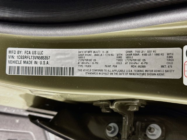 New 2027 Tank Exterior Paint RAM Rebel image 33