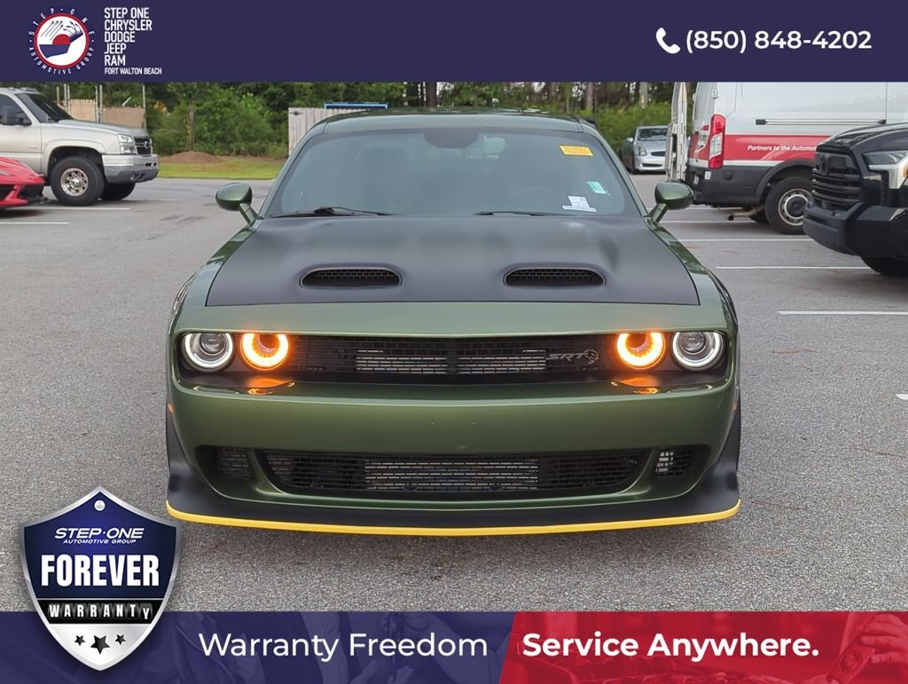 Used 2022 Green Dodge SRT Hellcat Redeye Widebody Jailbreak image 9