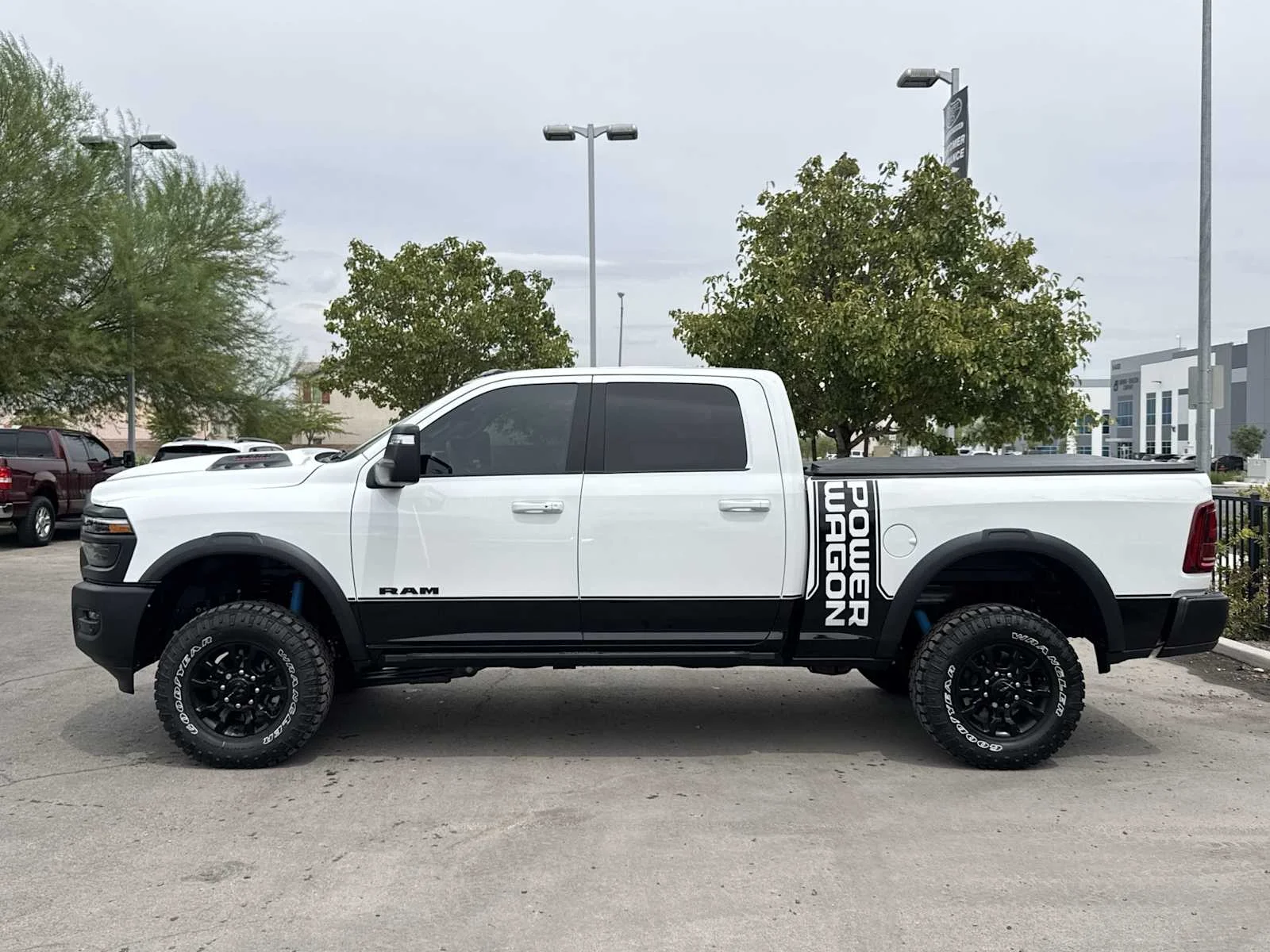 New 2026 Bright White Clear-Coat Exterior Paint RAM Power Wagon image 5