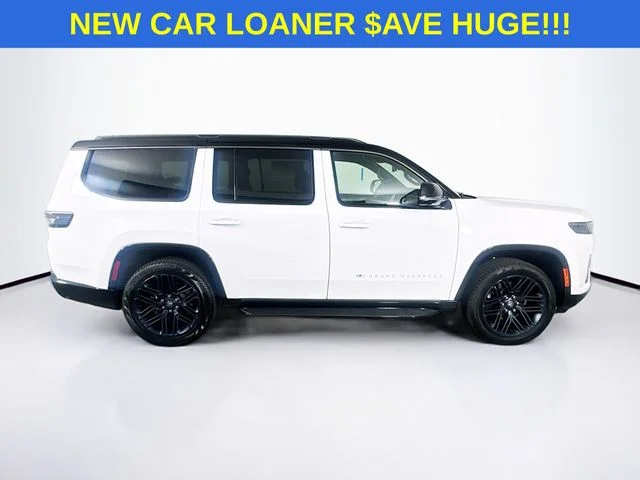 New 2026 Bright White Clear-Coat Exterior Paint Jeep Grand Wagoneer image 8