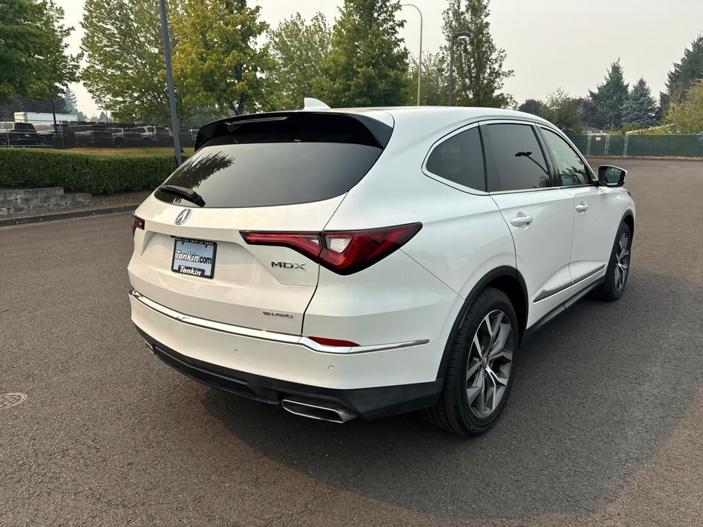 Used 2023 Platinum White Pearl Acura Technology image 7