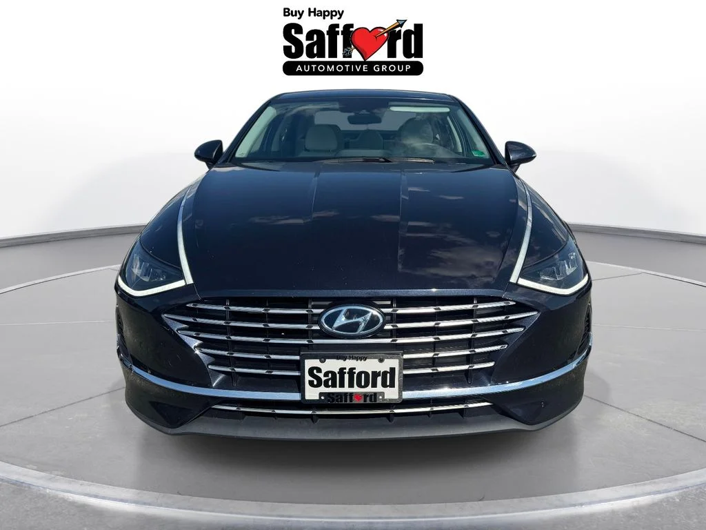 Used 2021 Blue Hyundai Blue image 2