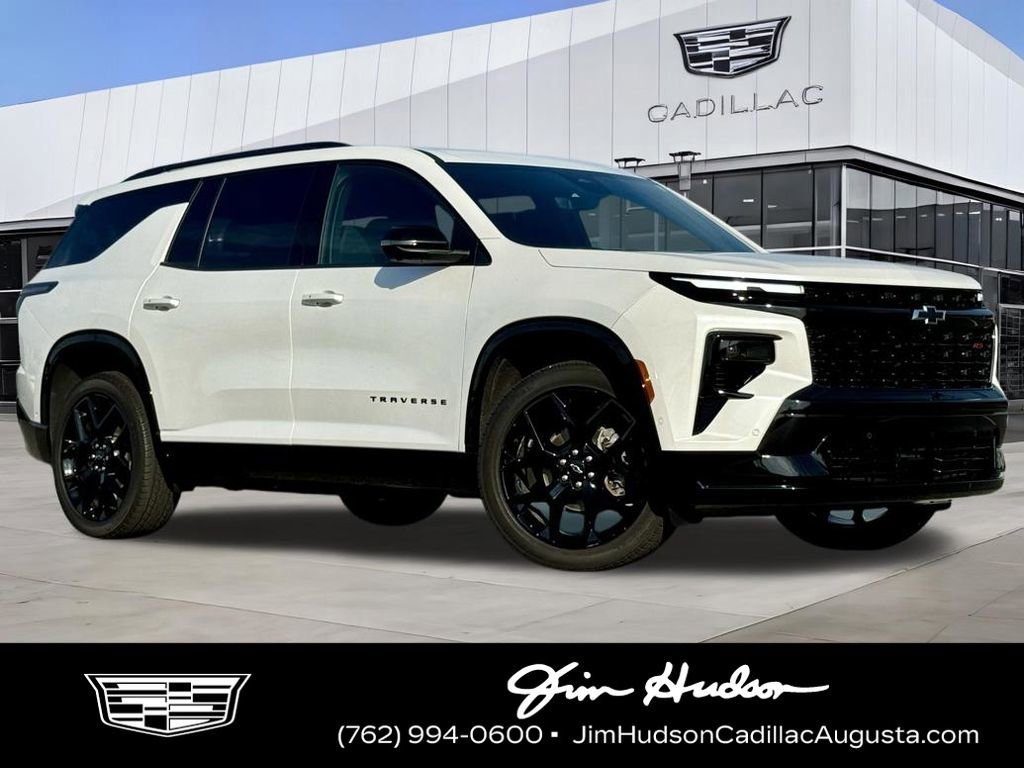 White (Iridescent Pearl Tricoat) 2024 Chevrolet Traverse RS AWD SUV / Crossover Four-Wheel Drive