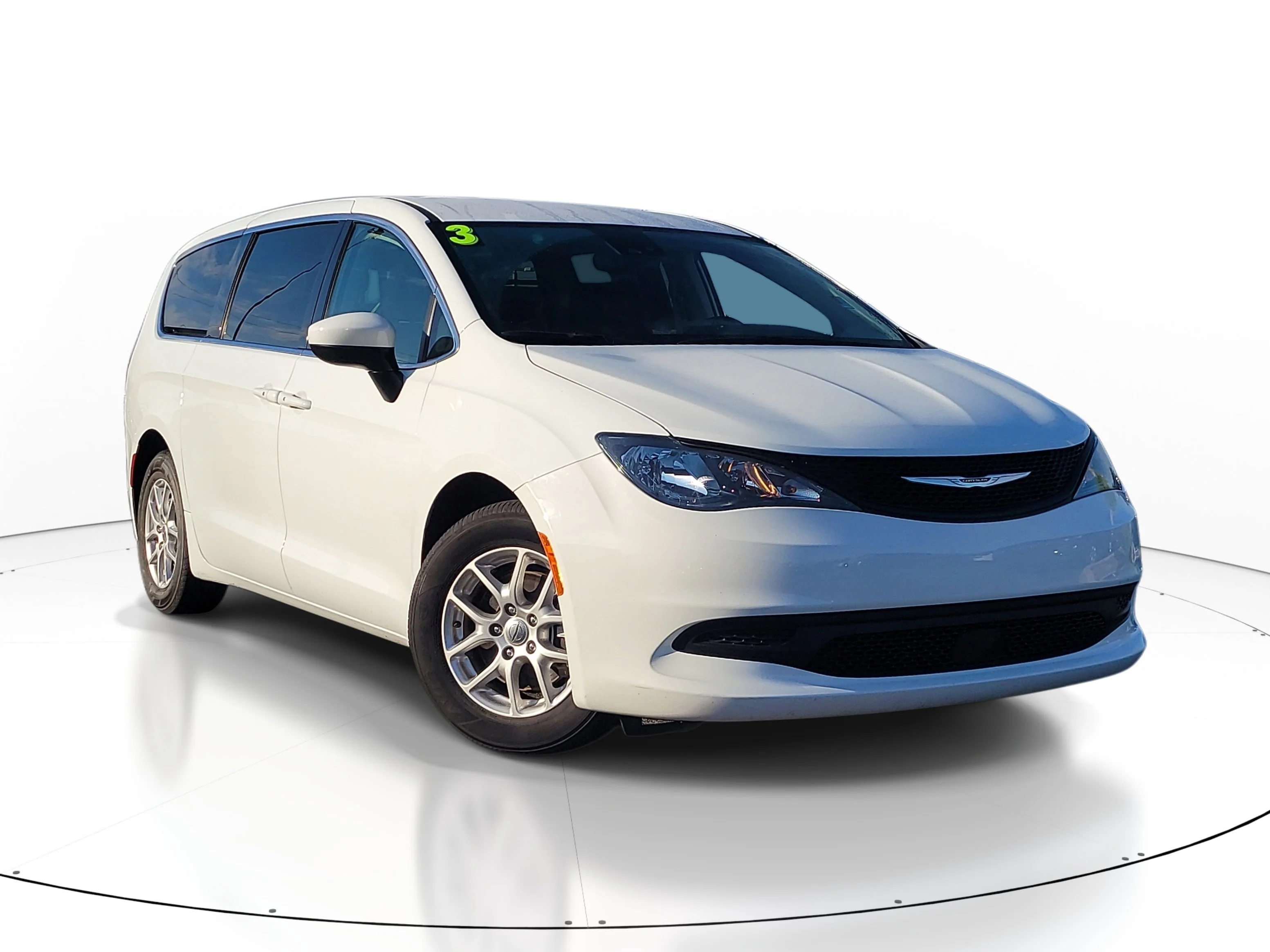 Used 2023 Bright White Clearcoat Chrysler LX image 1