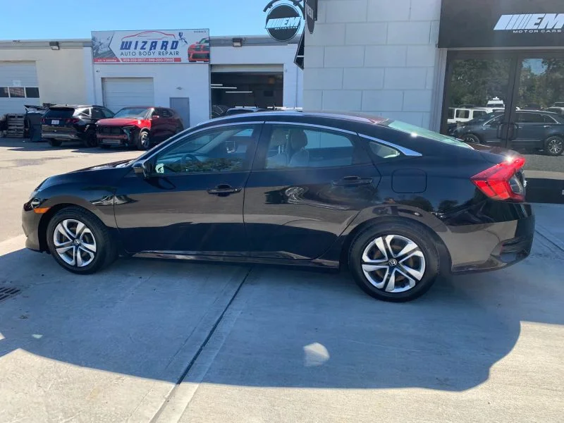 Used 2016 Black Honda LX Sedan 4D image 10