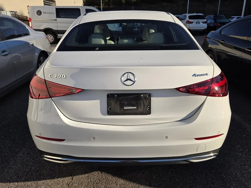 Used 2024 Polar White MERCEDES-BENZ C 300 image 3