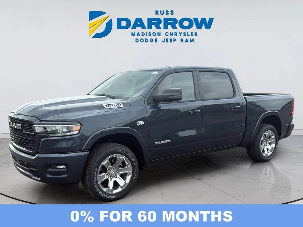 New 2026 Forged Blue Metallic Exterior Paint RAM Big Horn/Lone Star image 1